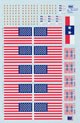 US Antenna Flags & Stickers 1/35