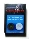 US LAV Wheel set (Sagged) Sagged Wide Tires 