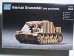 CANON D'ASSAUT ALLEMAND 'BRUMMBAR' (Fin de prod.) 1/72