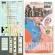 US ARMY Patches, Insignias and Ranks Part2 (Desert & Subdued) 1/35