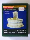 Street fountain - round