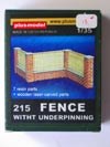 Fence with underpinning