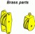 All Purpose Double Pulley X 2