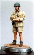 Italian Engineer Sgt. Africa, WW2  (métal) 1/35
