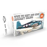 AK11729 WWII US Navy & USMC Aircraft Colors