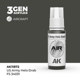 AK11872 US Army Helo Drab FS 34031 – AIR