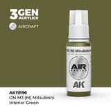 AK11896 IJN M3 (M) Mitsubishi Interior Green – AIR