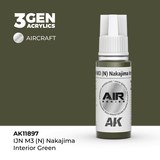 AK11897 IJN M3 (N) Nakajima Interior Green – AIR