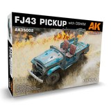 AK35002 FJ43 PICKUP WITH DSHKM 1:35