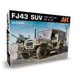 AK35004 FJ43 SUV WITH SOFT TOP IDF & LAF 1:35