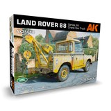 AK35014 LAND ROVER 88 SERIES IIA CRANE-TOW TRUCK 1:35