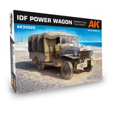 AK35020 IDF POWER WAGON WM300 CARGO TRUCK W/WINCH 1:35