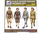 WW2 Allied Female Soldier Set 