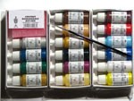 Coffret de peinture Renaissance + 1 pinceau martre