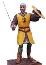 Milicien Flamand (XIIème siècle) figurine 120mm