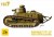 FT-17 Renault tank with 37mm cannon