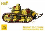 FT-17 Renault tank with Hotchkiss mg
