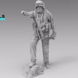 Blacksnake Model FR 18 Soldat Français Patrouille en Afghanistan (04)