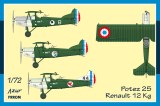 Frrom FR0053 Potez 25 Renault 12Kg