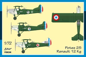 Frrom FR0053 Potez 25 Renault 12Kg