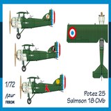 Frrom FR0054 Potez 25 Salmson 18 CMb