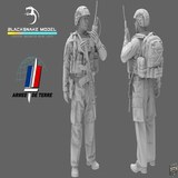 Blacksnake Model FR 09 Soldat Français (Radio) 1/35