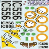 FR0X33 India Ouragan Sqn 4 / 47 / 51 Aux. 1:48