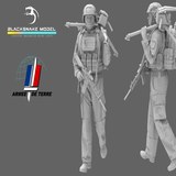 Blacksnake Model FR 13 Soldat Français (Trepied & Canon Remplacement Mag 58) 1/35
