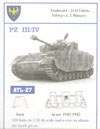 Panzer lll, Panzer IV, Non-Skid Chevron Late Version  