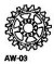 Sprocket for 36cm wide tracks, Panzer IV, Ausf A-B-C-D  