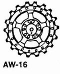 Sprocket King Tiger 18 Tooth Sprocket, Hunting Tiger 18 Tooth Sprocket  