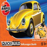 Airfix J6023 VW Beetle Yellow (Quickbuild)