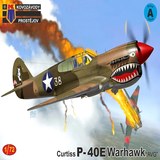 KPModels 0509 P-40E Warhawk
