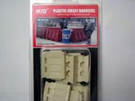 Plastic Jersey Barriers 1/35