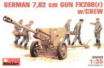 German 76,2 mm Gun FK288 ( r ) w/ Crew 1/35