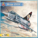 Modelsvit 72078 Dassault_Mirage 2000C (EC 1/12"Cambresis" Squadron) multi-role jet fighter
