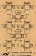 U.S. Field C-Rations Cartons