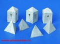 Anti-tank Concrete Barriers - Pyramid-style, Set II