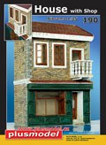 House with shop