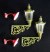 Lamps on wall