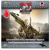 FirsttoFight 123 15 cm sIG 33 heavy infantry gun with wooden wheels and Stielgranate 42.