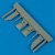 F9F-2 Panther undercarriage covers - HOBBY BOSS 1:72