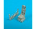He 162 ejection seat with safety belts 1:48