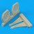 P-51D Mustang undercariage covers - TAMIYA 1:48