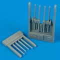 P-61B Black Widow gun barrels - MONOGRAM 1:48