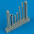 P-38M Lightning gun barrels - ACADEMY 1:48