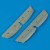 Mosquito undercarriage covers - TAMIYA 1:48