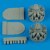 F7F Tigercat engines - ITALERI 1:48