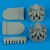F7F Tigercat engines - ITALERI 1:48