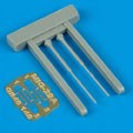MiG-29 Fulcrum Pitot tubes - 1:48